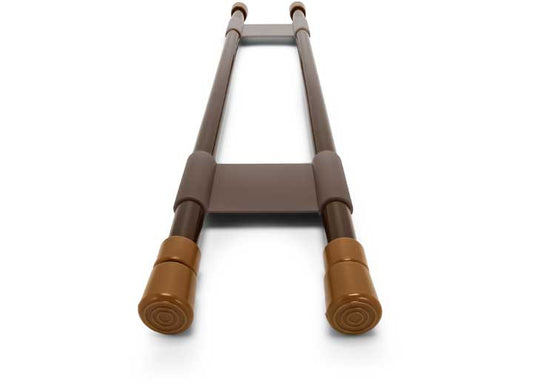 Camco Double Refrigerator Bar – Extends 19" to 34", Brown