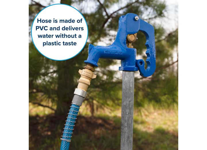 Camco TASTEPURE 4FT PREMIUM DRINKING WATER HOSE, 5/8IN ID LLC