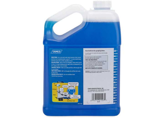 Camco TST Blue Enzyme Holding Tank Treatment - Clean Scent, 1 Gallon