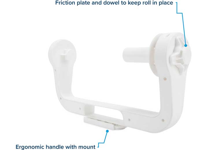 Camco PAPER TOWEL HOLDER, WHITE
