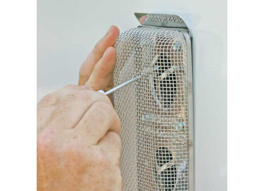 Camco Flying Insect Screen (FUR100) for Sol-Aire, Coleman, Hydroflame or Suburban Furnace Vent