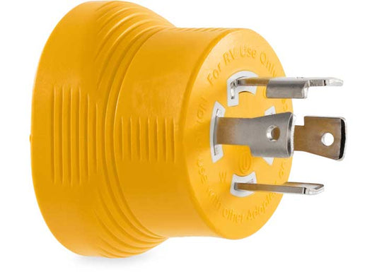 Camco 30M/30F AMP POWERGRIPGENERATORADPT 4 PRONG 125V/3750W,CCSAUS