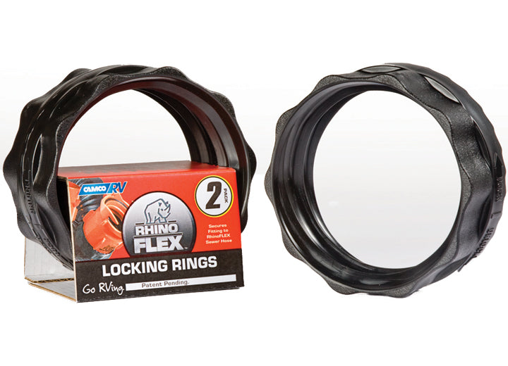 Camco RhinoFLEX Locking Rings - Set of 2