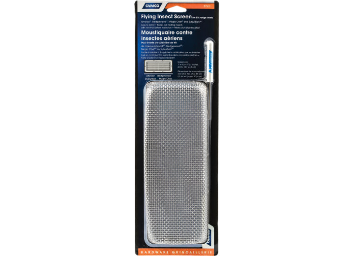 Camco Manufacturing Inc Flying Insect Screen - RV Stove Screen
