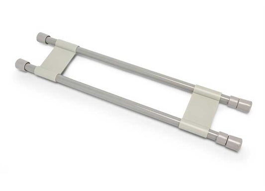 Camco Double Refrigerator Bar – Extends 16" to 28", Gray