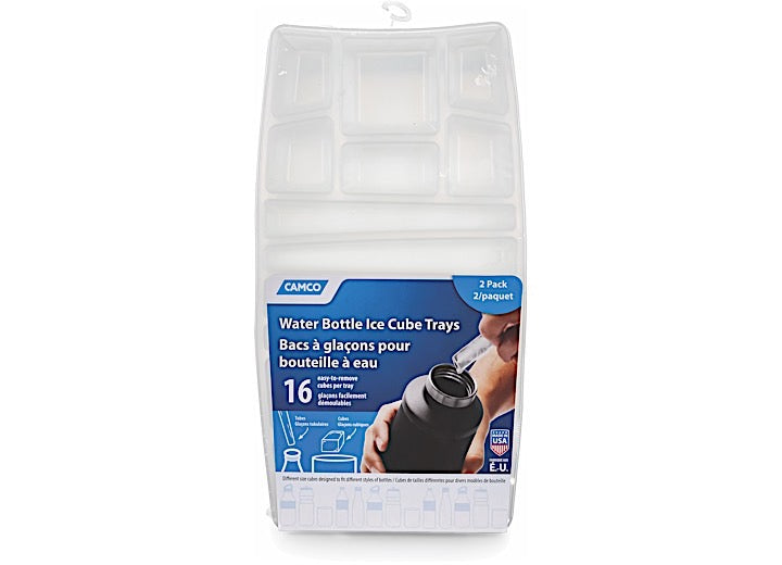 Camco ICE CUBE TRAYS, WATER BOTTLE/MULTI-SIZE