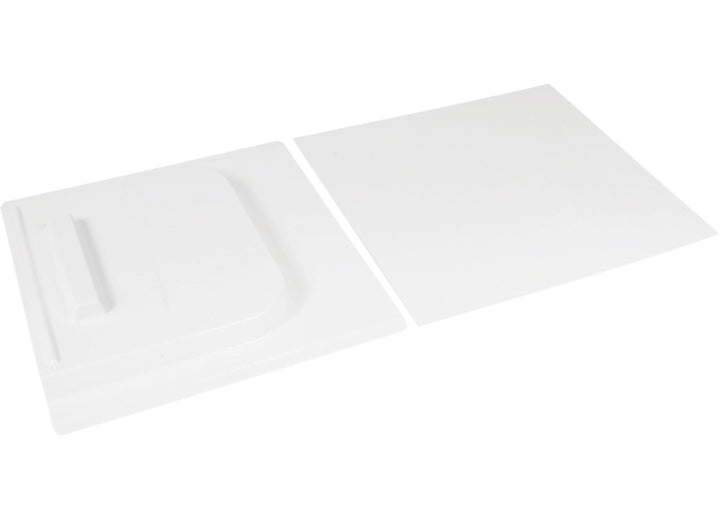 Camco Screen Door Slide Set - White 12" x 24"