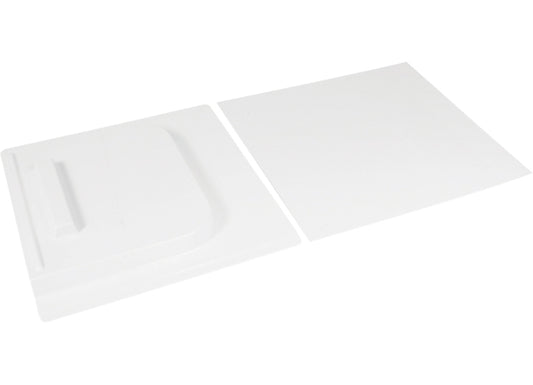 Camco Screen Door Slide Set - White 12" x 24"