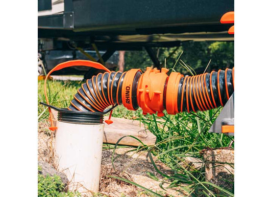 Camco SEWER HOSE SEAL, FLEXIBLE 3-IN-1 W/RHINO EXTREME AND HANDLE