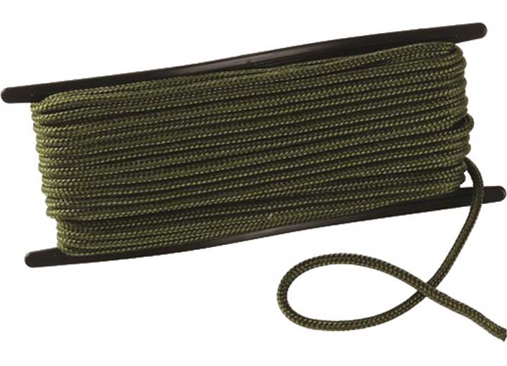 CAMCO BRAIDED POLY CORD, 50FT, GREEN