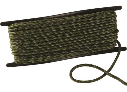 CAMCO BRAIDED POLY CORD, 50FT, GREEN