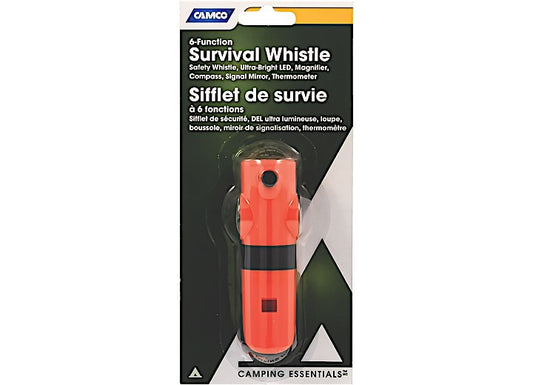 Camco 6-Function Survival Whistle