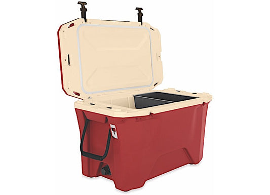 Camco Currituck 50 Quart Premium Cooler - Crimson/Cream