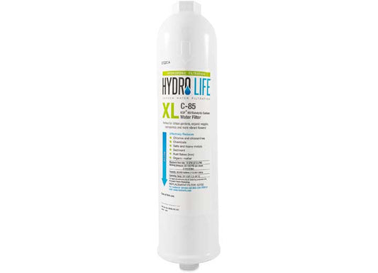 Camco HL HYDROPONICS C-85 XL INLINE HOSE FILTER, W/FLEXIBLE HOSE PROTECTOR