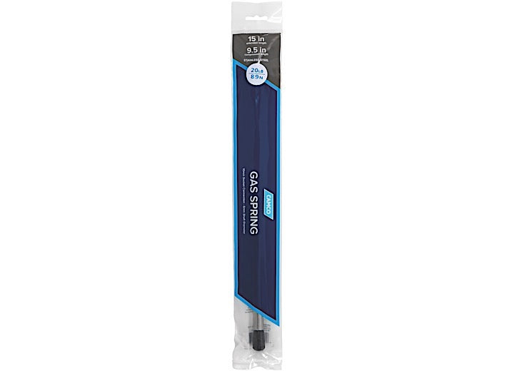 Camco GAS LIFT SPRING, 15IN EXTENDED, 9.5IN COMPRESSED, 20LB, SS