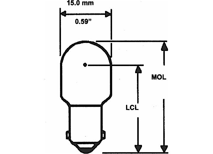Camco BULB 1414 AUTO/RV 2 PACK