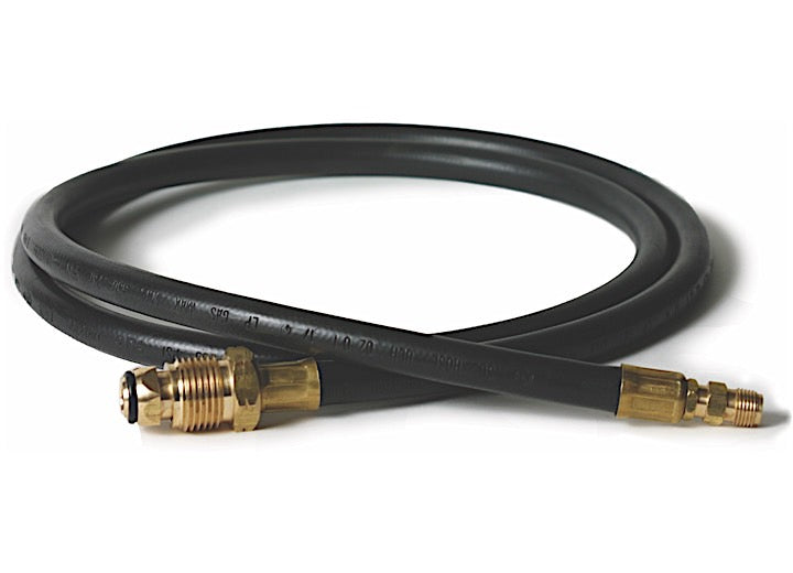 CAMCO PROPANE SUPPLY HOSE, 5FT POLX1/4IN MALE INV. FLARE CONN, BULK