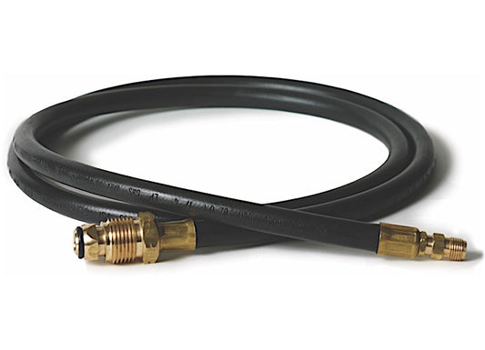 CAMCO PROPANE SUPPLY HOSE, 5FT POLX1/4IN MALE INV. FLARE CONN, BULK