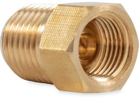 CAMCO LP FITTING, 1/4IN MALE NPT X 1/4IN FEMALE INVERTED FLARE, CLAM