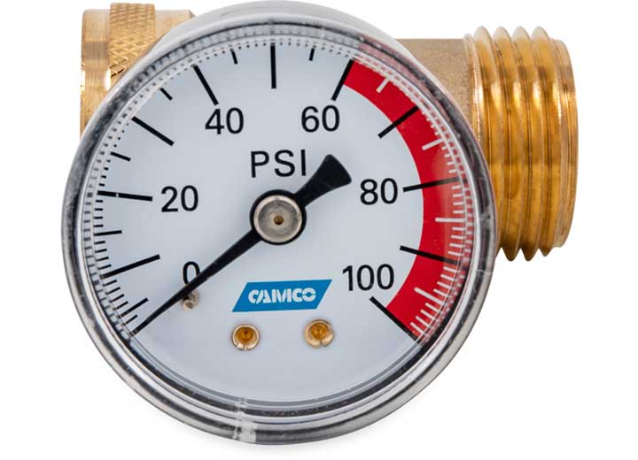 Camco BRASS WATER PRESSURE GAUGE (E/F)