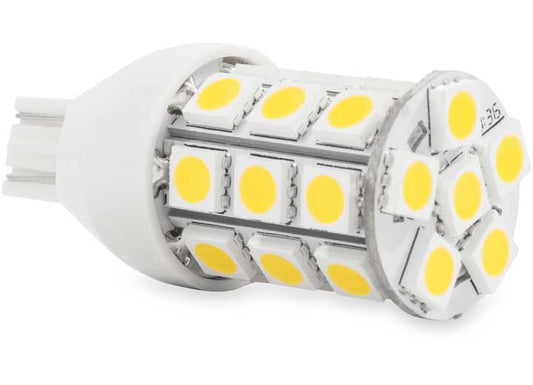 Camco LED - 921 (T10 WEDGE) 27-LED BRIGHT WHITE 6/PK (E/F)