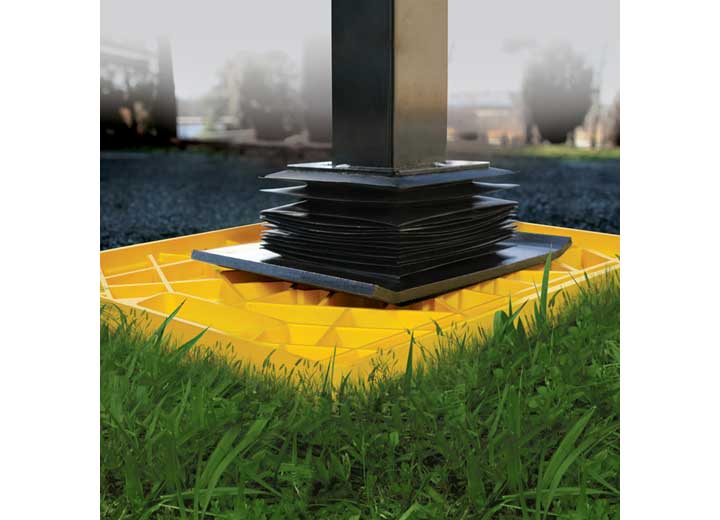 Camco RV Stabilizer Jack Pad (2-Pack) – Large, 14” x 12”