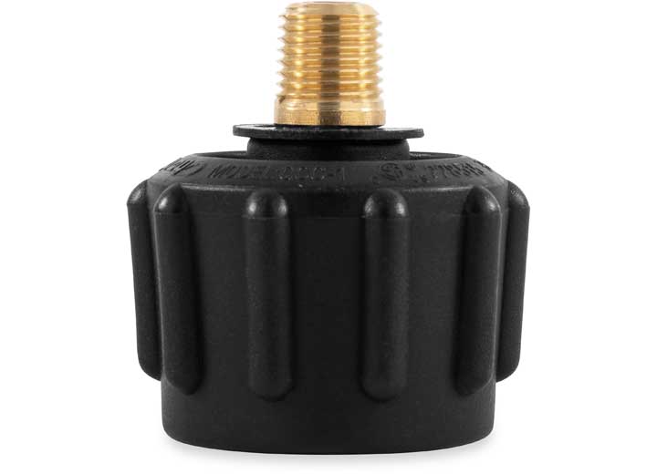 CAMCO LP BLACK ACME NUT X 1/4IN NPT, CCSAUS, CLAMSHELL