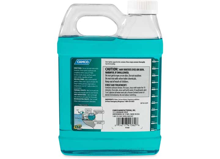 Camco TST MARINE PORTABLE TOILET TREATMENT, 32 OZ