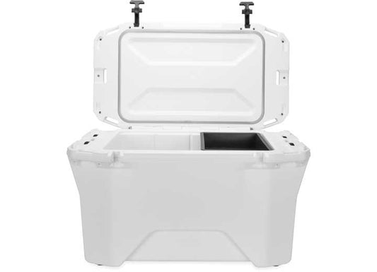 Camco COOLER, CURRITUCK, 50 QUART, WHITE/WHITE