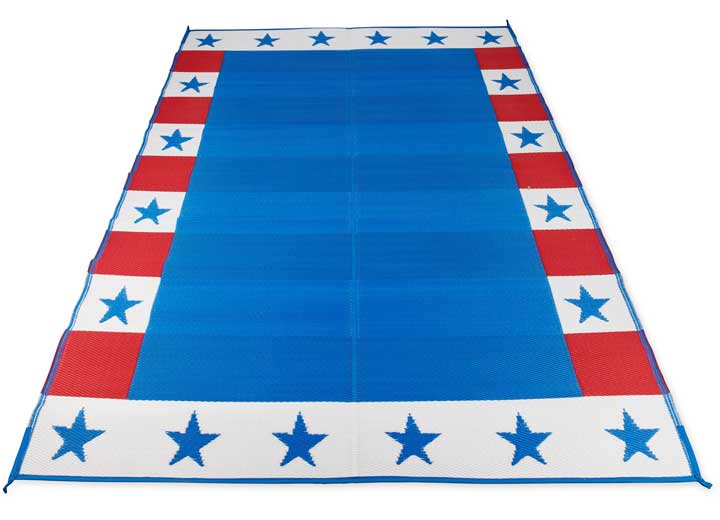 Camco Outdoor Mat - 6' x 9' Patriotic