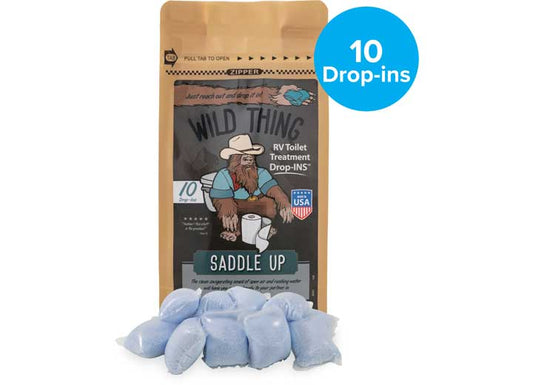 Camco WILD THING, SADDLE UP DROP-INS, 10/BAG