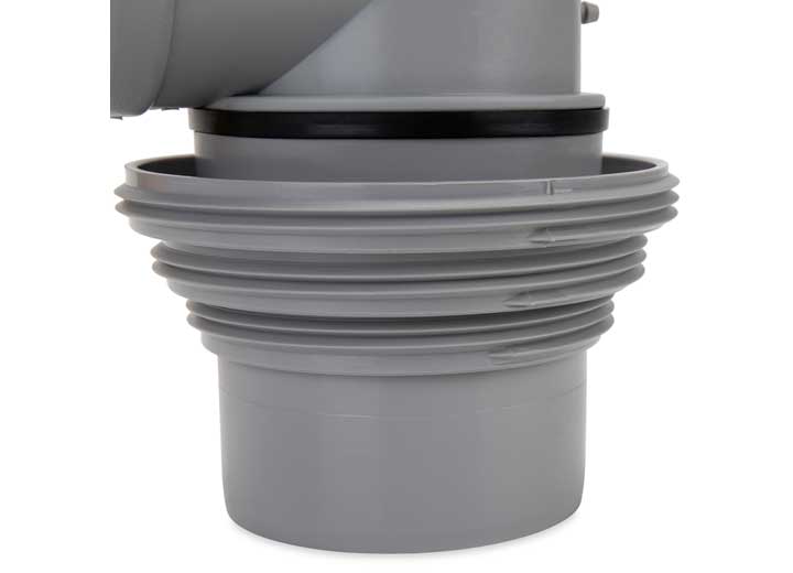 Camco Easy Slip 4-in-1 Sewer Adapter with Elbow