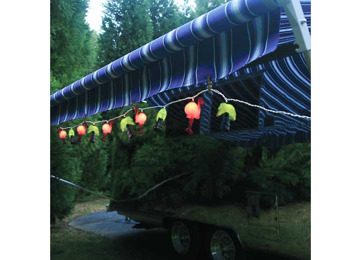 Camco Party Lights - Flamingos & Palm Trees