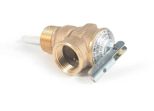 Camco Temperature & Pressure Relief Valve for RV Water Heater – 3/4” Valve with 1” Probe