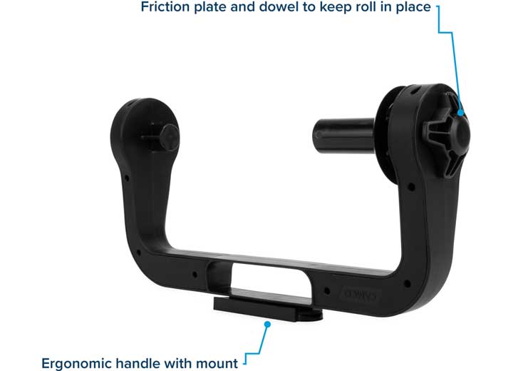 Camco PAPER TOWEL HOLDER, BLACK