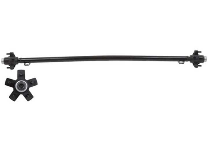 Carry-on Trailer EZ LUBE IDLER AXLE - 3,500 LB. RATED