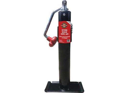 Carry-on Trailer 2K A-FRAME JACK, BLACK, 10IN TRAVEL TOP WIND