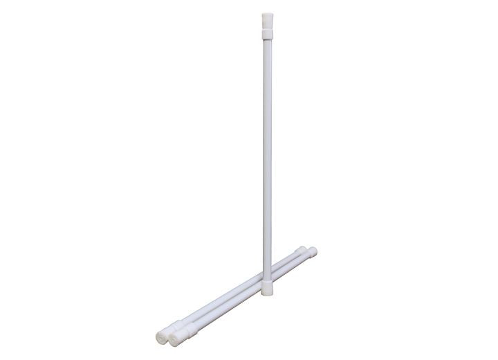 Creative Products Group WHITE METAL LONG FOOD FENCE RODS, 3-PK 16IN-28IN