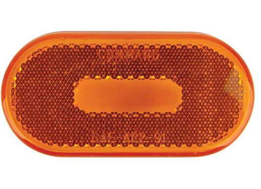 Creative Products Group REPLACEMENT CLEARANCE LIGHT OVAL LENS, AMBER