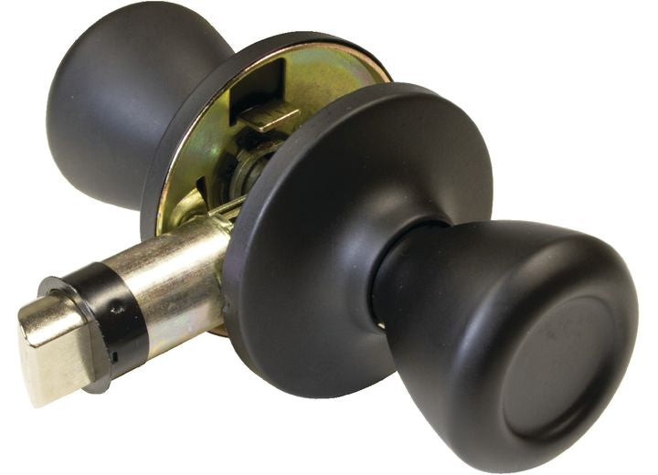 Creative Products Group LOCKSET, KNOB, C2 PASSAGE, MATTE BLACK