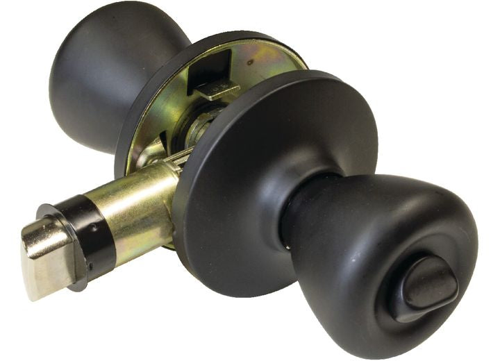 Creative Products Group LOCKSET, KNOB, C3 PRIVACY, MATTE BLACK