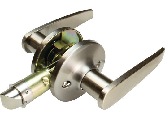 Creative Products Group LOCKSET, LEVER, #707 PASSAGE, BRUSHED SATIN NICKEL