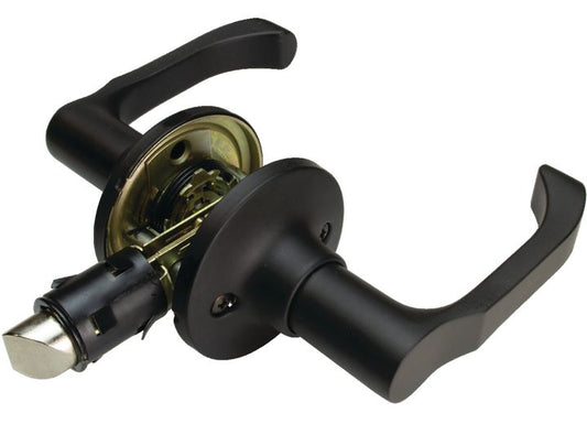 Creative Products Group LOCKSET, LEVER #806 PASSAGE, MATTE BLACK