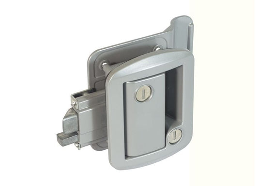 Creative Products Group GLOBAL CLASSIC PRO ENTRY DOOR LOCK 43610 SILVER/GRAY