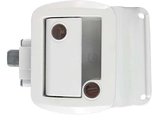 Creative Products Group GLOBAL CLASSIC PRO ENTRY DOOR LOCK-WHITE