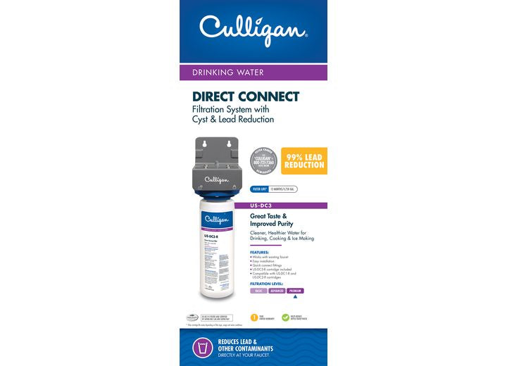 Culligan International DIRECT CONNECT QUICK CHANGE PREMIUM FILTRATION SYSTEM