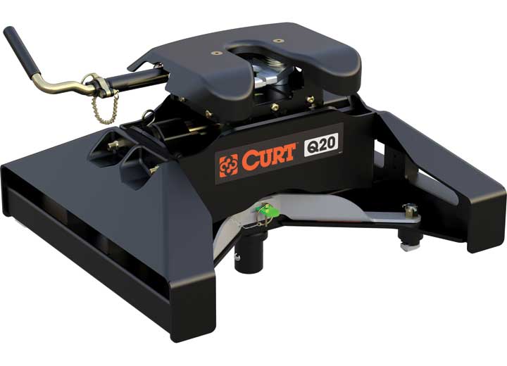 Curt Manufacturing (KIT)Q20 5TH WHEEL HITCH W/TITAN XD PUCK SYSTEM LEGS(16026+16530)