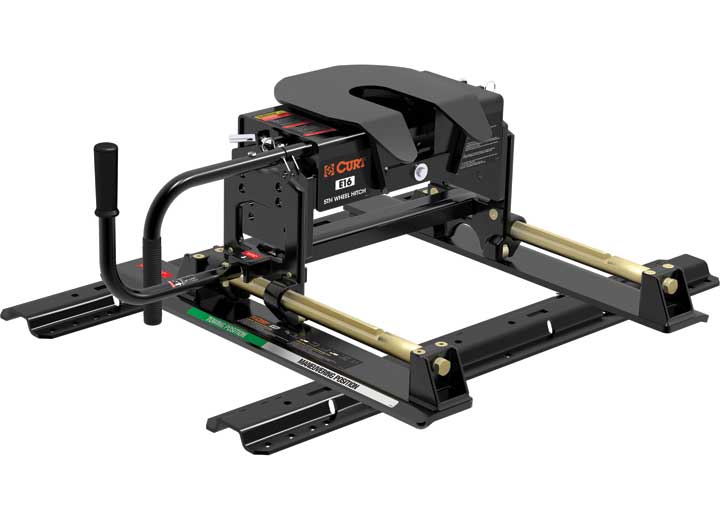 Curt Manufacturing (KIT)16K FIFTH WHEEL HEAD&R16 ROLLER&MOUNTING RAILS