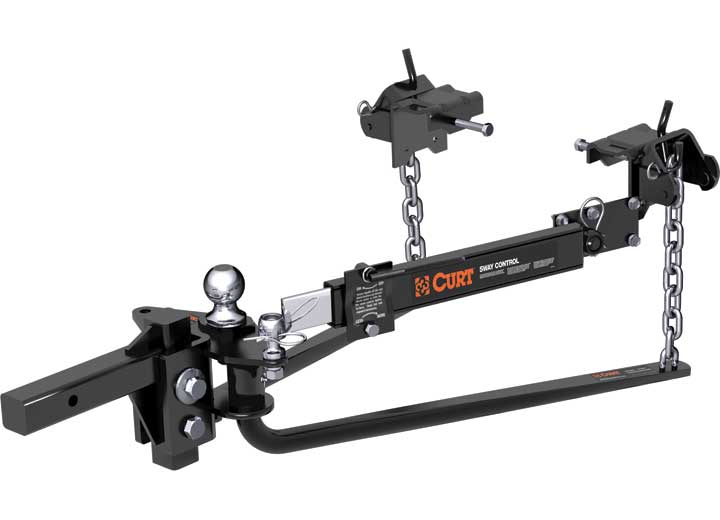 Curt Manufacturing Round Bar Weight Distributing Hitch Kit