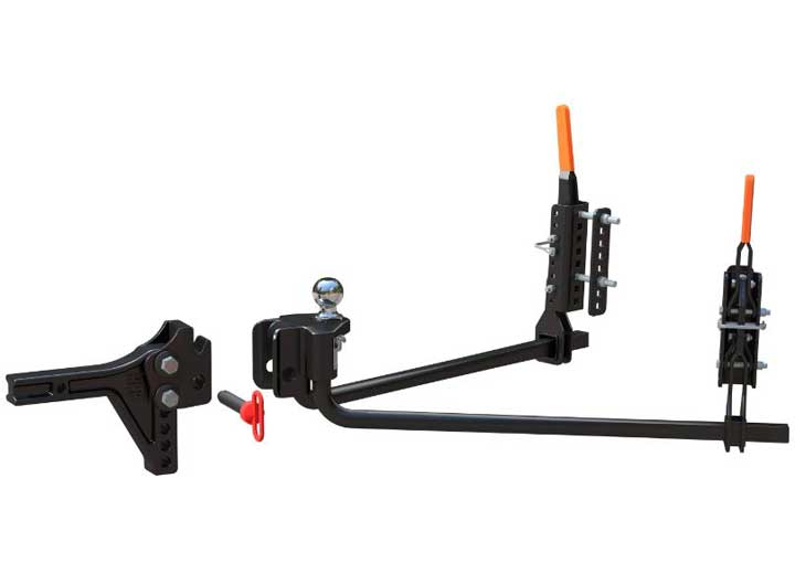Curt Manufacturing TRUTRACK 2POINT 8-10K TRAILER-MOUNTED WEIGHT DISTRIBUTION SYSTEM W/SWAY CONTROL